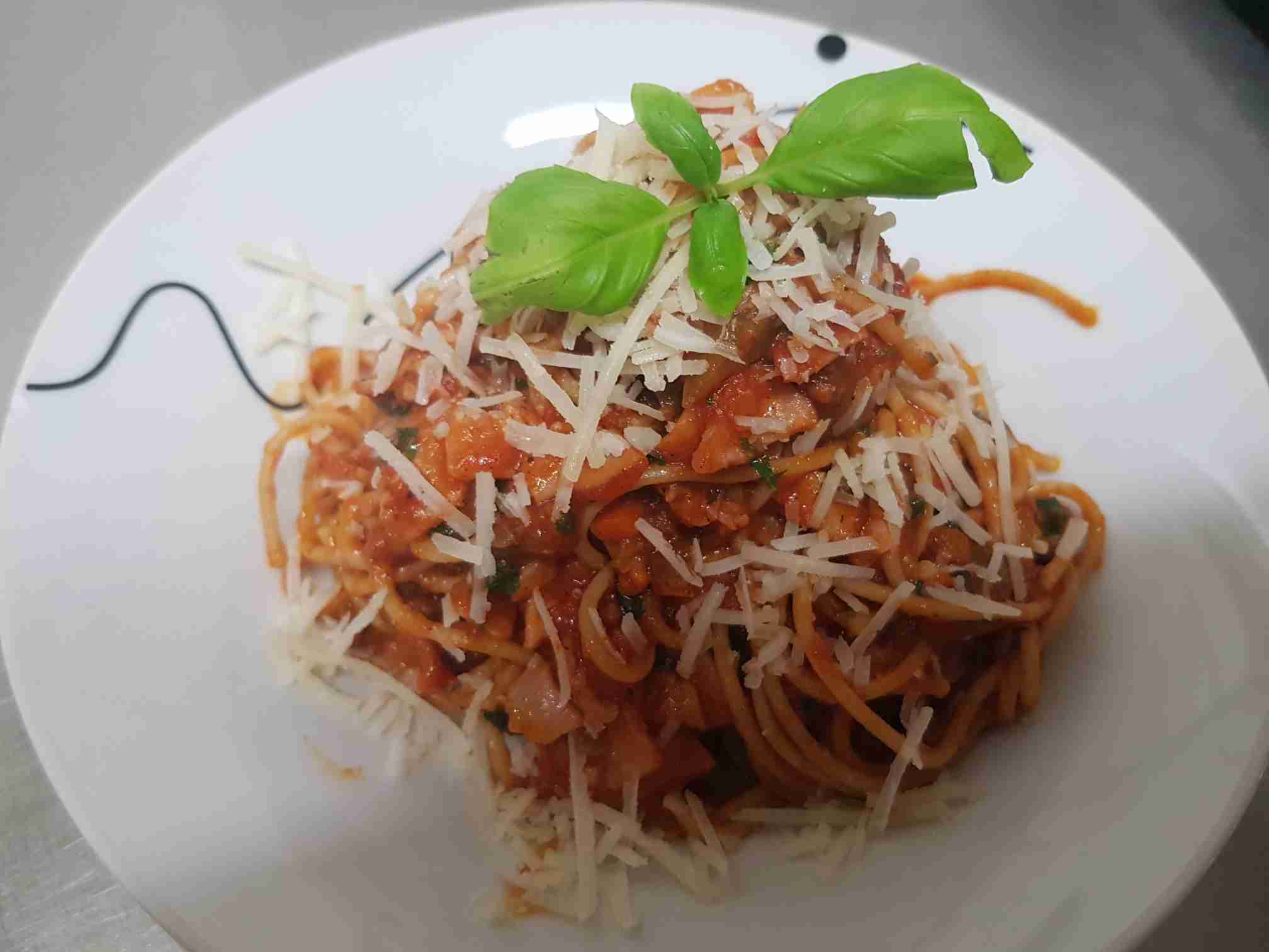 Spaghetii all'Amatricana